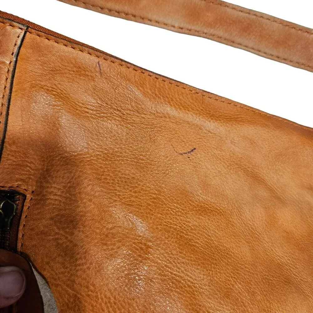 Kiko Leather Hobo Bag Tassel Zipper Fringe‎ Detailing Autumn Boho Chic Festival